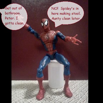 Spiderman Poo