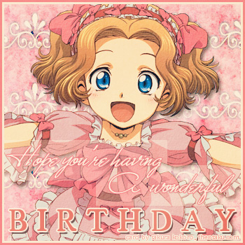 Happy Birthday Reirei~~