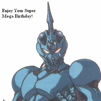 Guyver Birthday Card