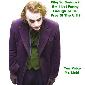 The Joker's Sure Mad!