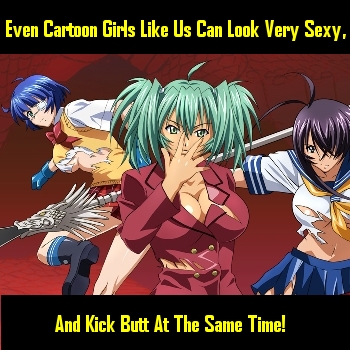 Cartoon Girls Kick Butt!
