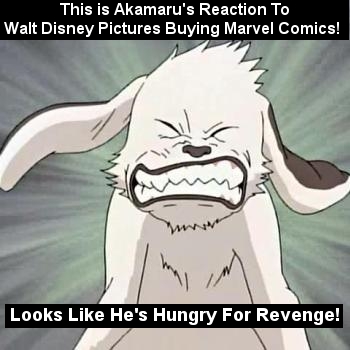 Akamaru Wants To Avenge Marvel