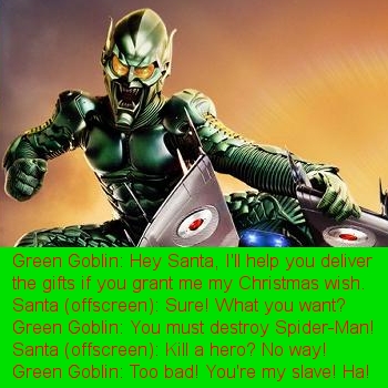 Green Goblin's X-Mas Wish