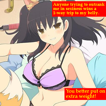 Don't Outrank the Sexy Foxgirl