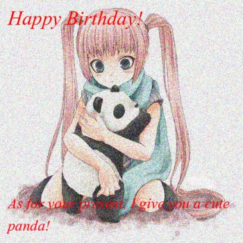 Birthday Panda