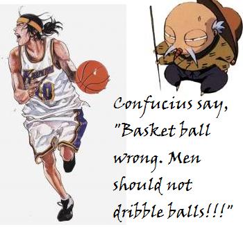 DON'T DRIBBLE BALLS!