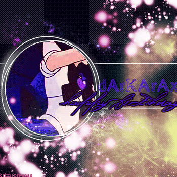 Sailor Saturn Birthday (Gif)
