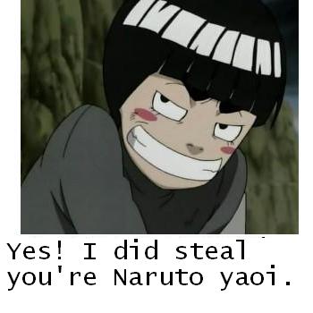 Rock Lee the pervert