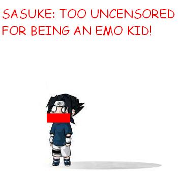 Sasuke, Censored!