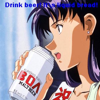 Beer = bread
