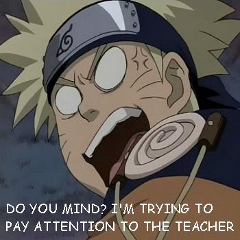 Naruto the Teacher's pet