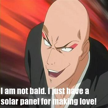 Bald =power
