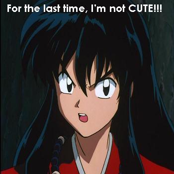 Kagome thinks you are