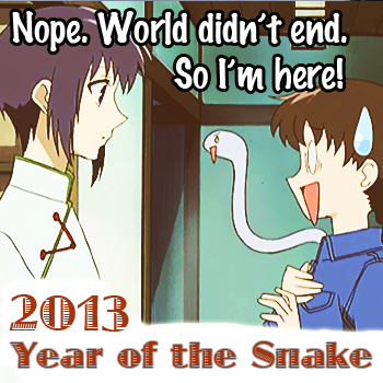 2013! Year of the Snake!