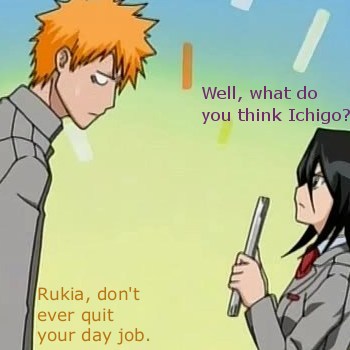 Rukia's Day Job