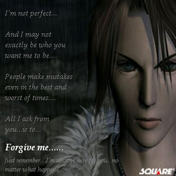 Forgive Me.....