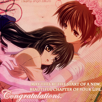Congratulations on this new chapter. :)