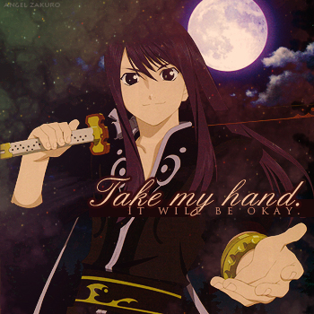 take my hand.