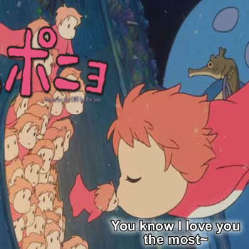 i love you the most~