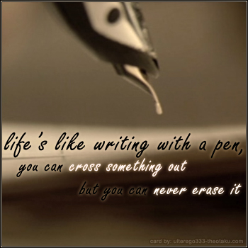 Life's a pen!