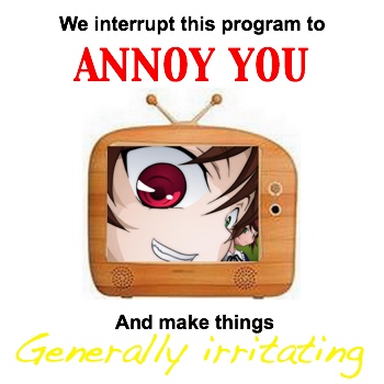 We Interrupt this program to...