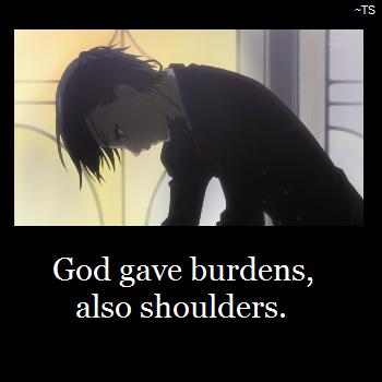 Shoulders and Burdens