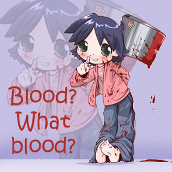 What blood?