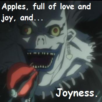 Ryuk's Apples... Full Of Joyness
