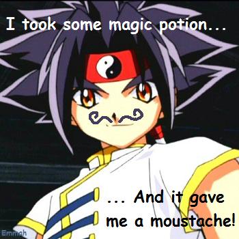 Magic Potion Gave Me A Moustache!