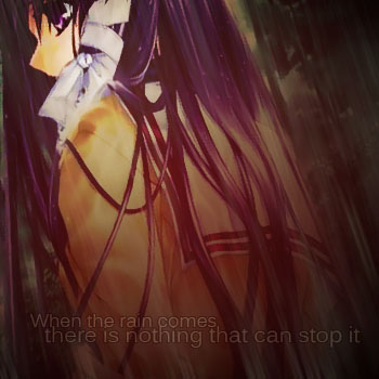 When the rain comes