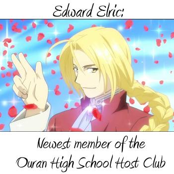 Ed in the Host Club
