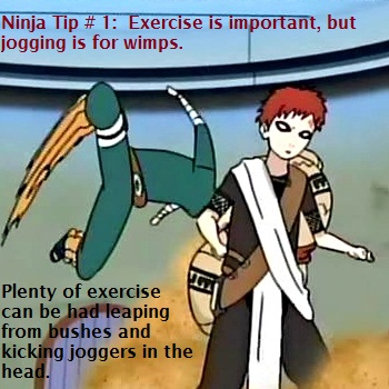 Ninja tips for a healthy living