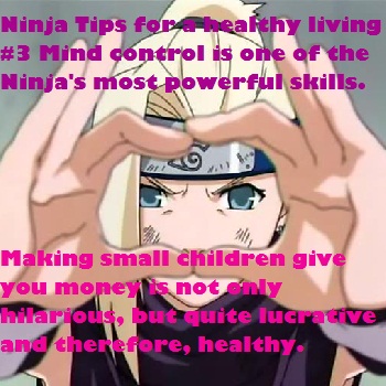 Ninja Tips for a healthy living