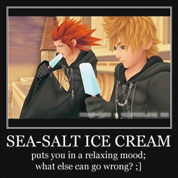 Demotivator: Sea Salt Ice Cream