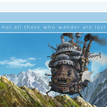 Not all those who wander