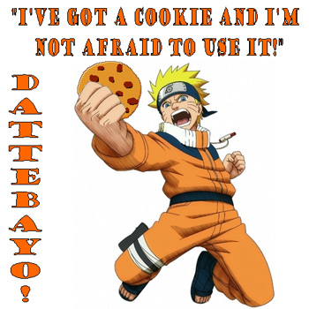 Naruto's got a cookie!XD