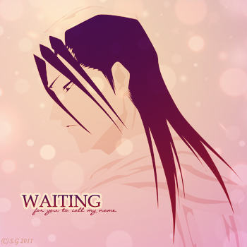 WAITING. (Byakuya)