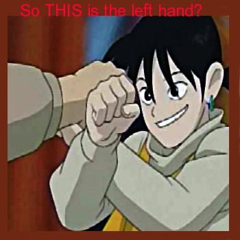 Hand huh?