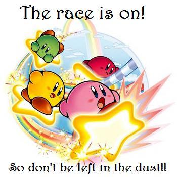 The race is on!