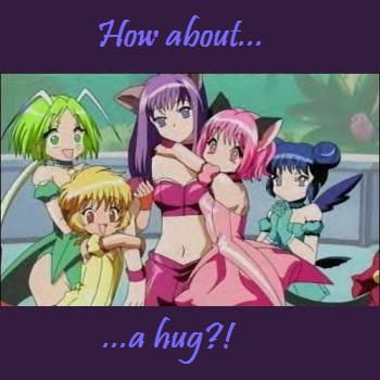 A hug?