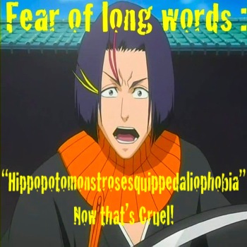 Fear of Long Words