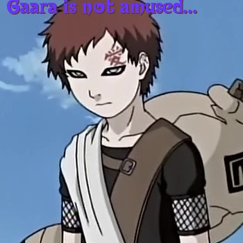 Garra's not amused...