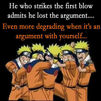 Lost an argument... with myself!
