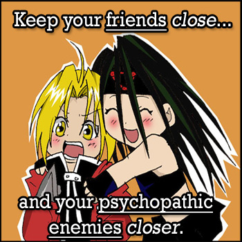 Psychopathic enemies