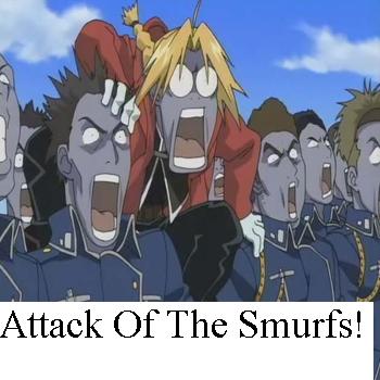Attack of the smurfs!!!
