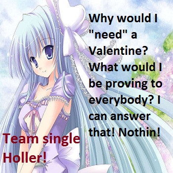 Team single, Holler!