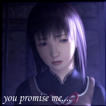 you promise me....