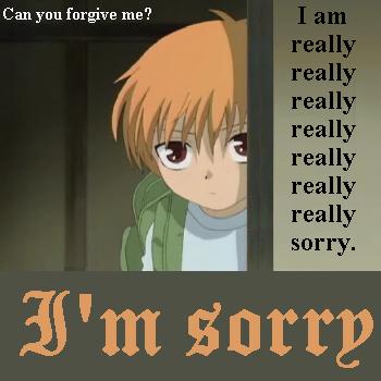 Please forgive me?