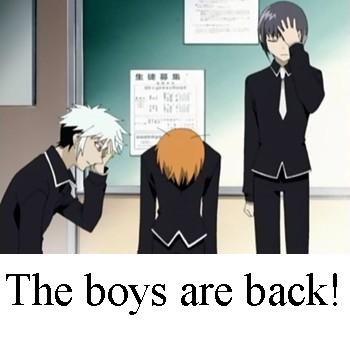 The Boys are Back