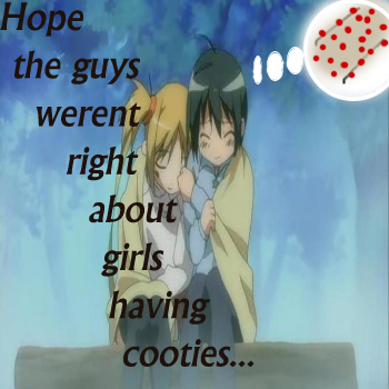 Girls and cooties?